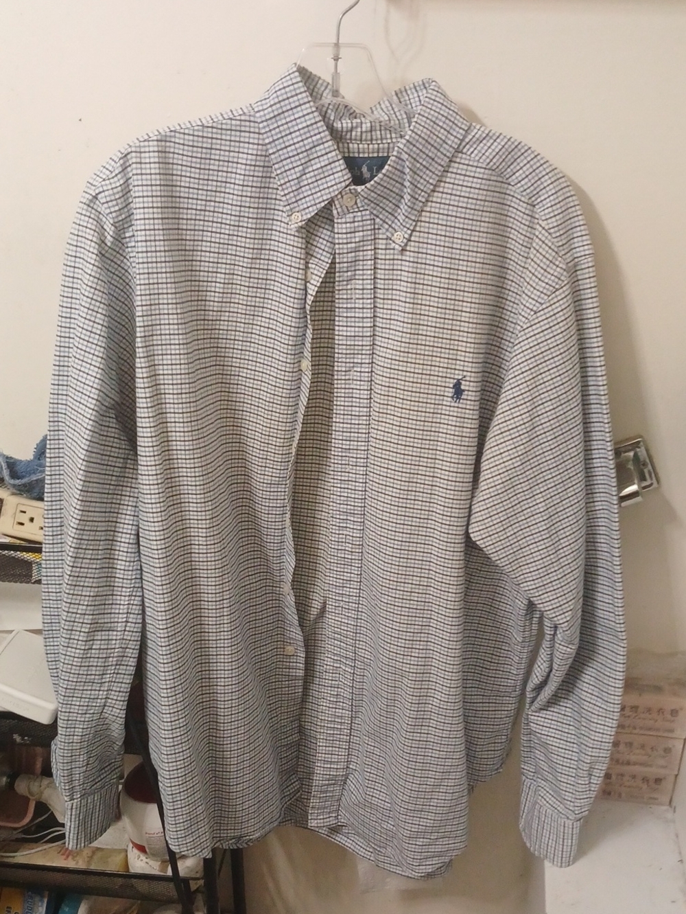 Polo Ralph Lauren Check Pattern Button-Down Shirt